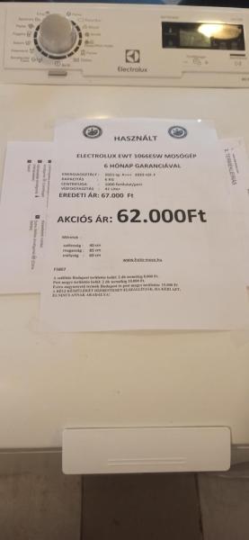 Electrolux EWT 1066ESW F5807